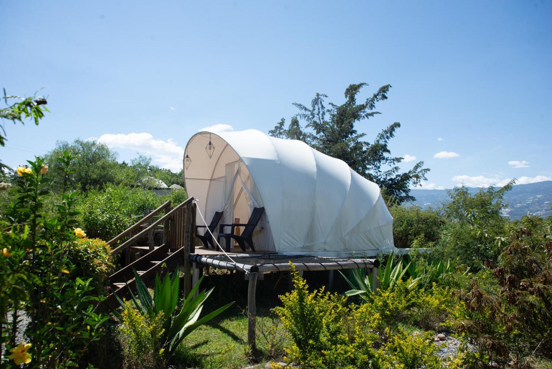 Origen Glamping En บียาเดเลย์บา ภายนอก รูปภาพ
